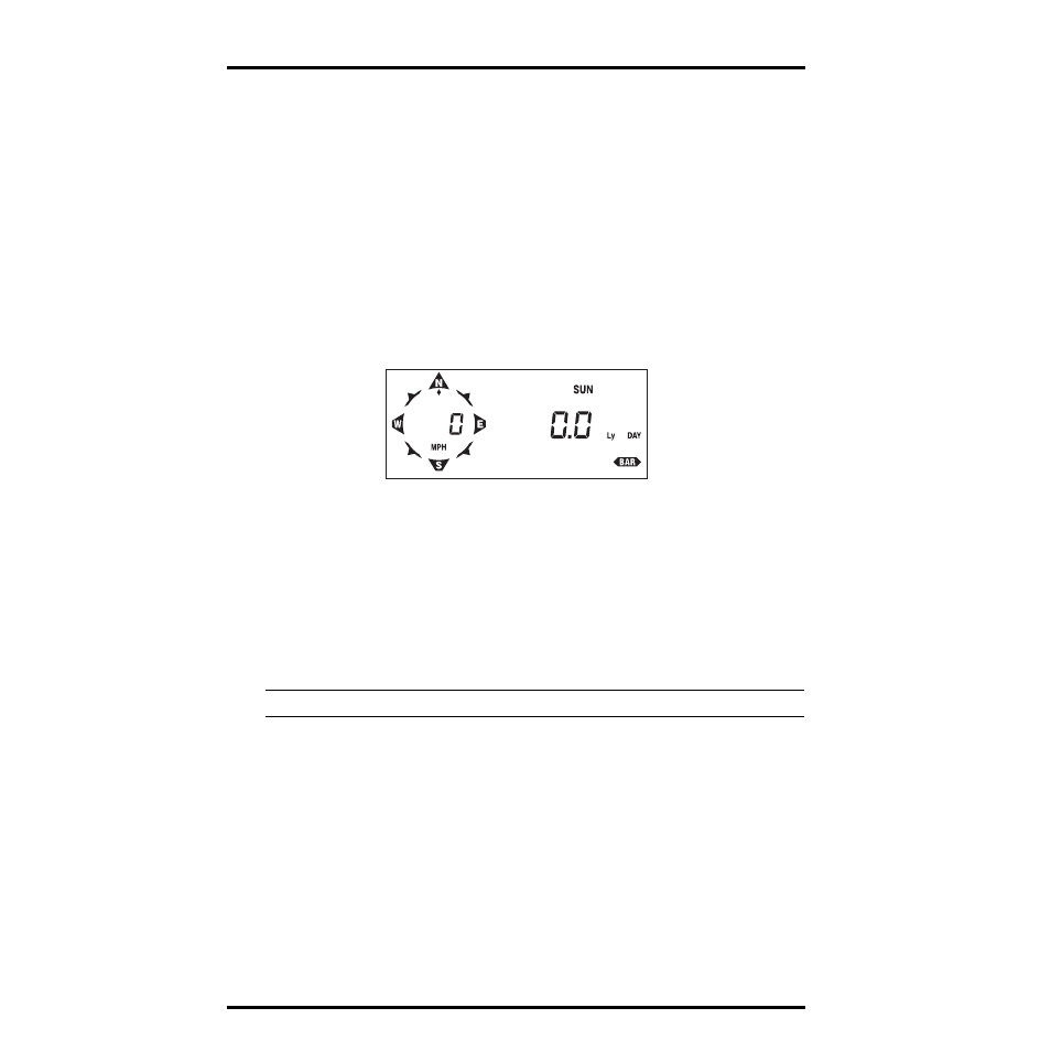 Clearing daily solar energy, Rainfall | DAVIS GroWeather Console User Manual | Page 39 / 65