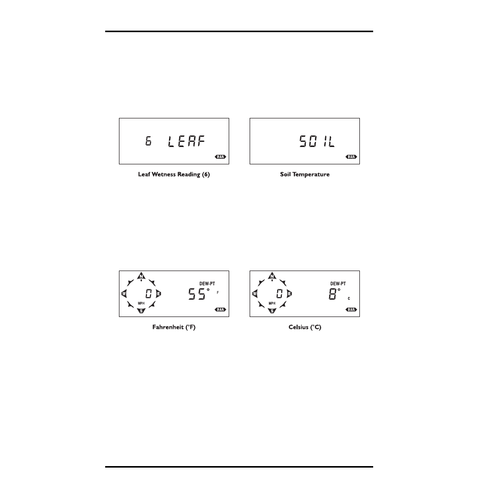 Selecting units of measure, Alarms | DAVIS GroWeather Console User Manual | Page 47 / 65