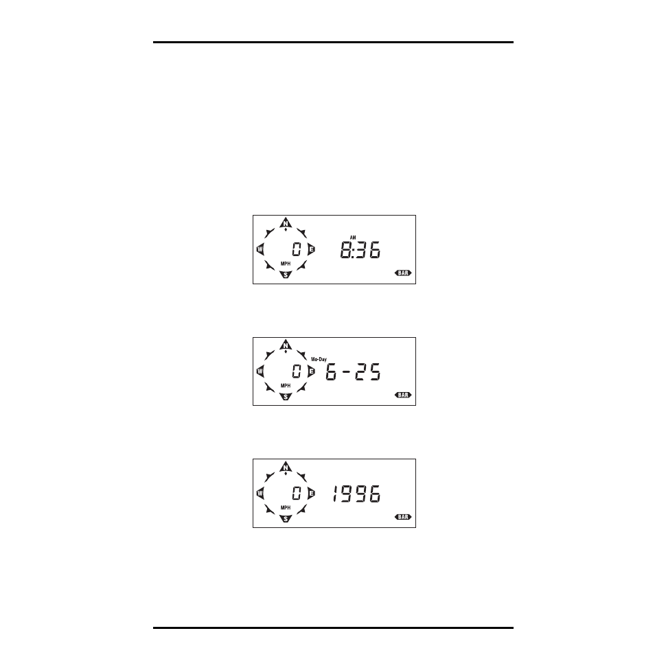 Time, Displaying time functions | DAVIS GroWeather Console User Manual | Page 48 / 65