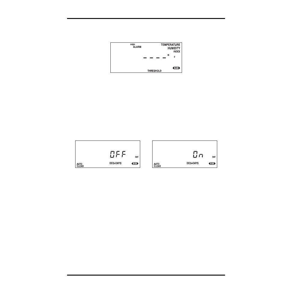 Enabling/disabling autoclear | DAVIS GroWeather Console User Manual | Page 58 / 65