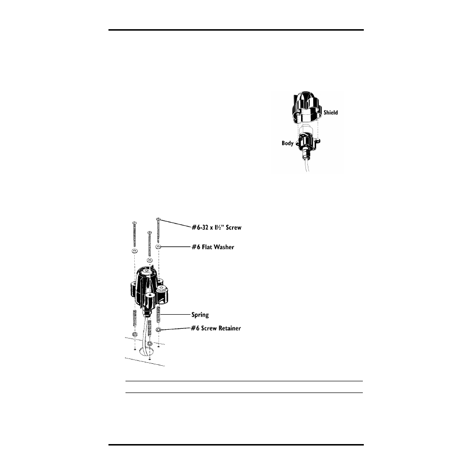 Securing the sensor on the shelf | DAVIS Sensor - UV for GroWeather or EnviroMonitor User Manual | Page 13 / 16