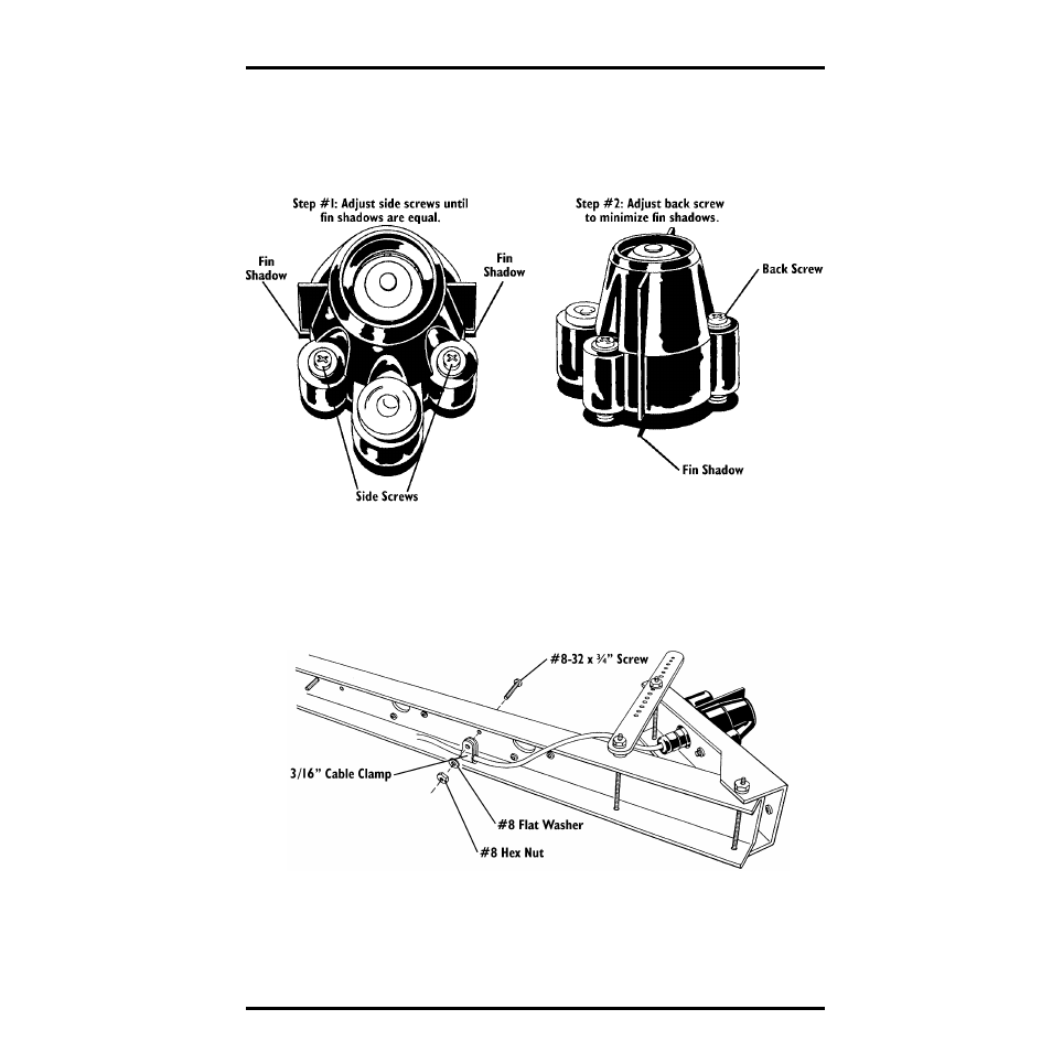 Final sensor positioning, Securing sensor cable | DAVIS Sensor - UV for GroWeather or EnviroMonitor User Manual | Page 9 / 16