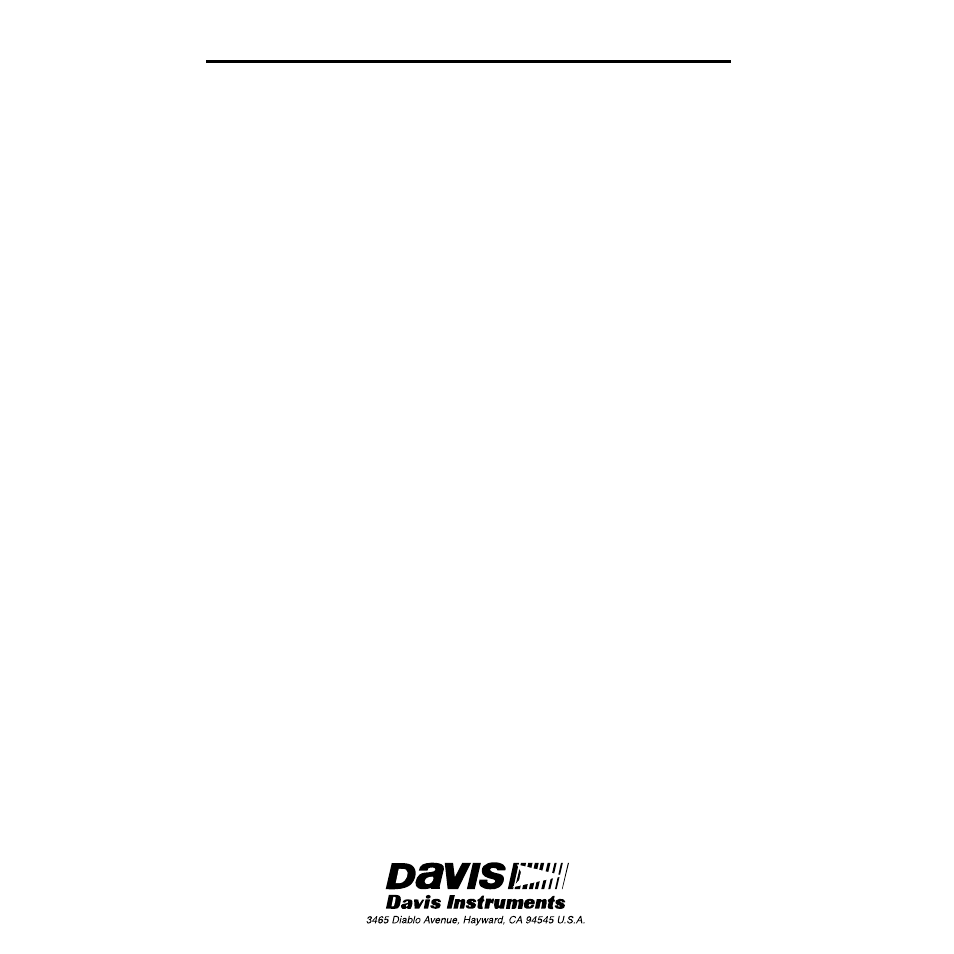 Technical support | DAVIS Solar Radiation Sensor for GroWeather and EnviroMonitor User Manual | Page 16 / 16