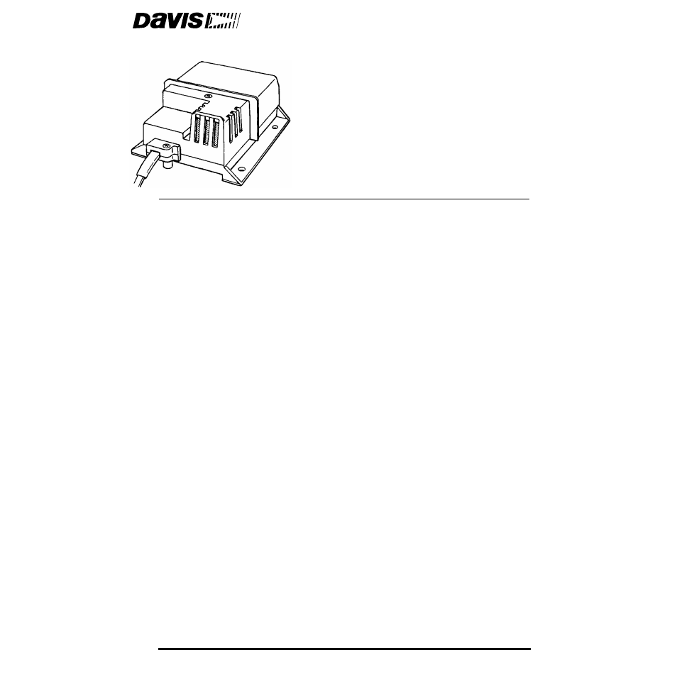 DAVIS Temperatur/Humidity Sensor for GroWeather, EnviroMonitor, & Weather Monitor User Manual | 12 pages