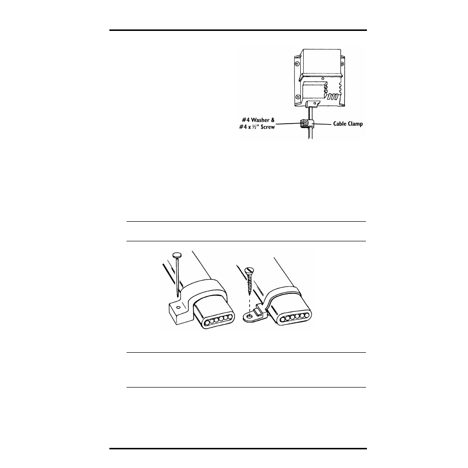 Routing sensor cable | DAVIS Temperatur/Humidity Sensor for GroWeather, EnviroMonitor, & Weather Monitor User Manual | Page 7 / 12