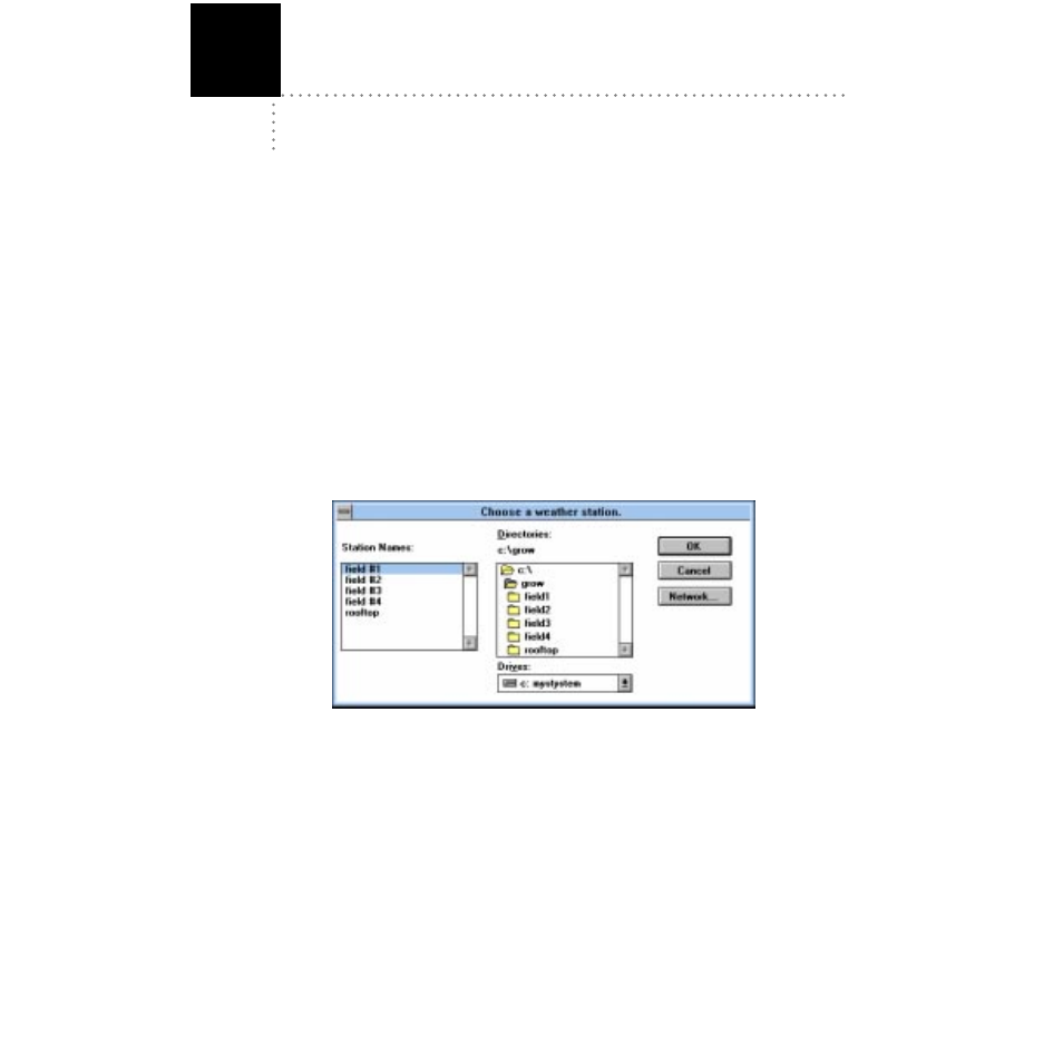 Using the software, The weather station, Multiple stations | S i n g, T h e | DAVIS GroWeatherLink Software User Manual | Page 32 / 108