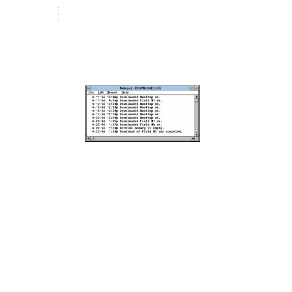 View log, Hang up, Merge data | DAVIS GroWeatherLink Software User Manual | Page 35 / 108