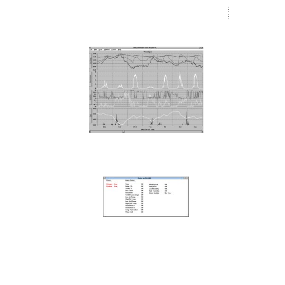 Station status | DAVIS GroWeatherLink Software User Manual | Page 54 / 108