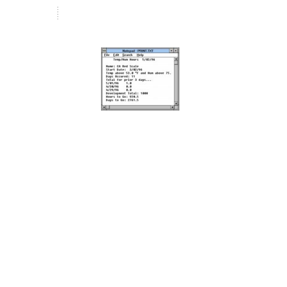 DAVIS GroWeatherLink Software User Manual | Page 61 / 108