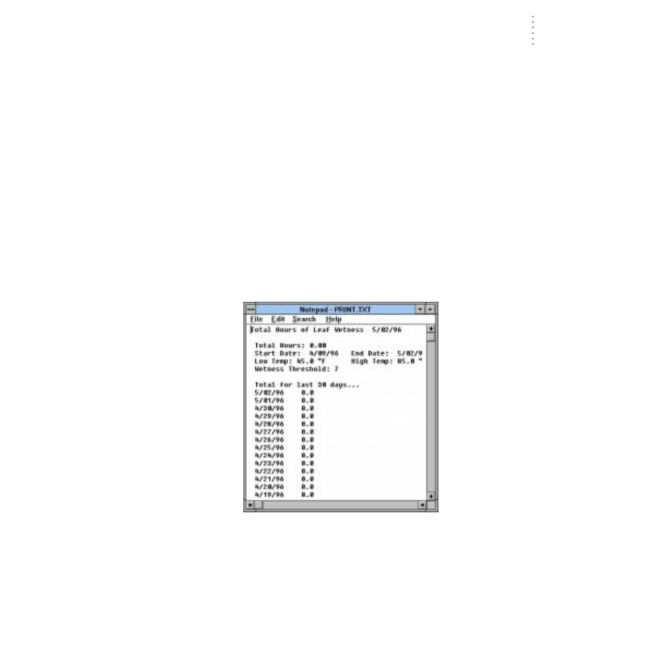 DAVIS GroWeatherLink Software User Manual | Page 66 / 108