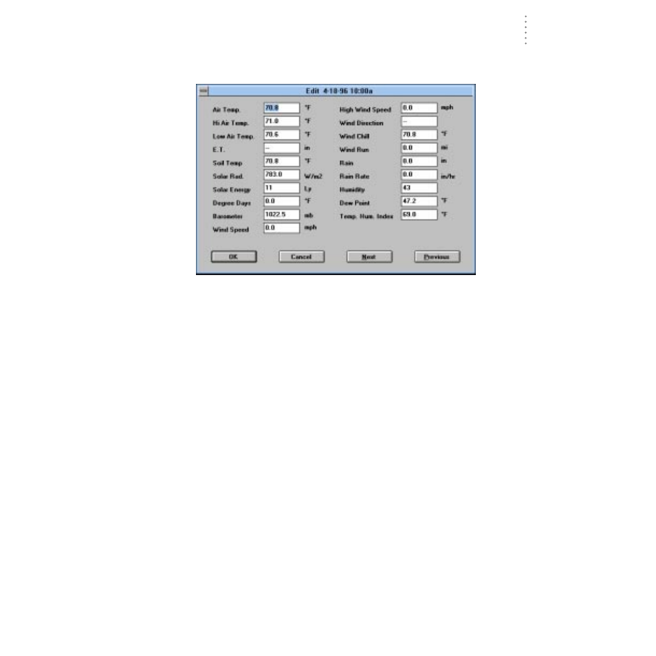 DAVIS GroWeatherLink Software User Manual | Page 86 / 108