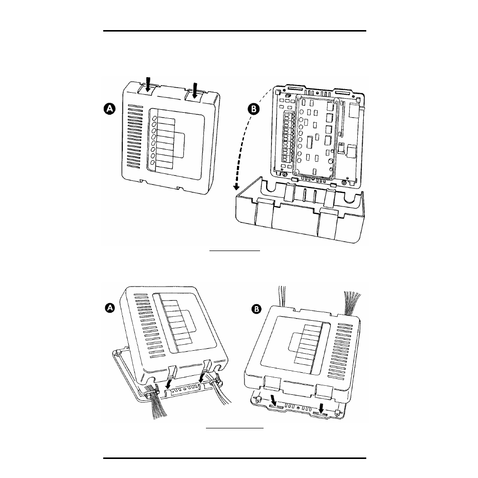 Opening and closing the alarm output module | DAVIS Alarm Output Module User Manual | Page 4 / 16