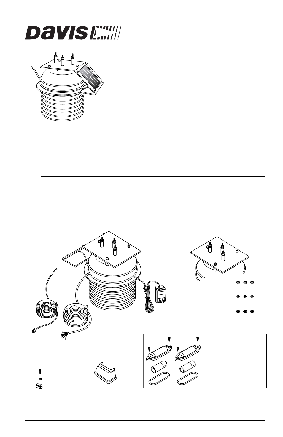 DAVIS Fan-Aspirated Radiation Shield User Manual | 24 pages