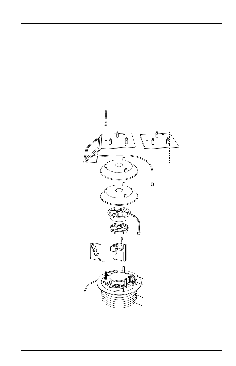 Disassembling the radiation shield, Disassembling the radiation shield page 3 | DAVIS Fan-Aspirated Radiation Shield User Manual | Page 3 / 24