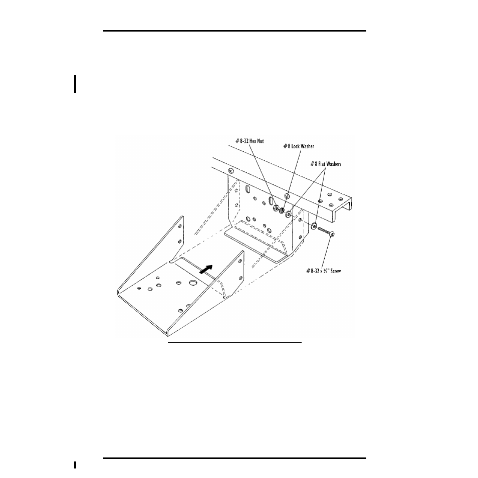 Mounting the shelf onto the sensor mounting arm | DAVIS Rain Collector Shelf: GroWeather, EnviroMonitor, Weather Monitor & Wizard User Manual | Page 4 / 8