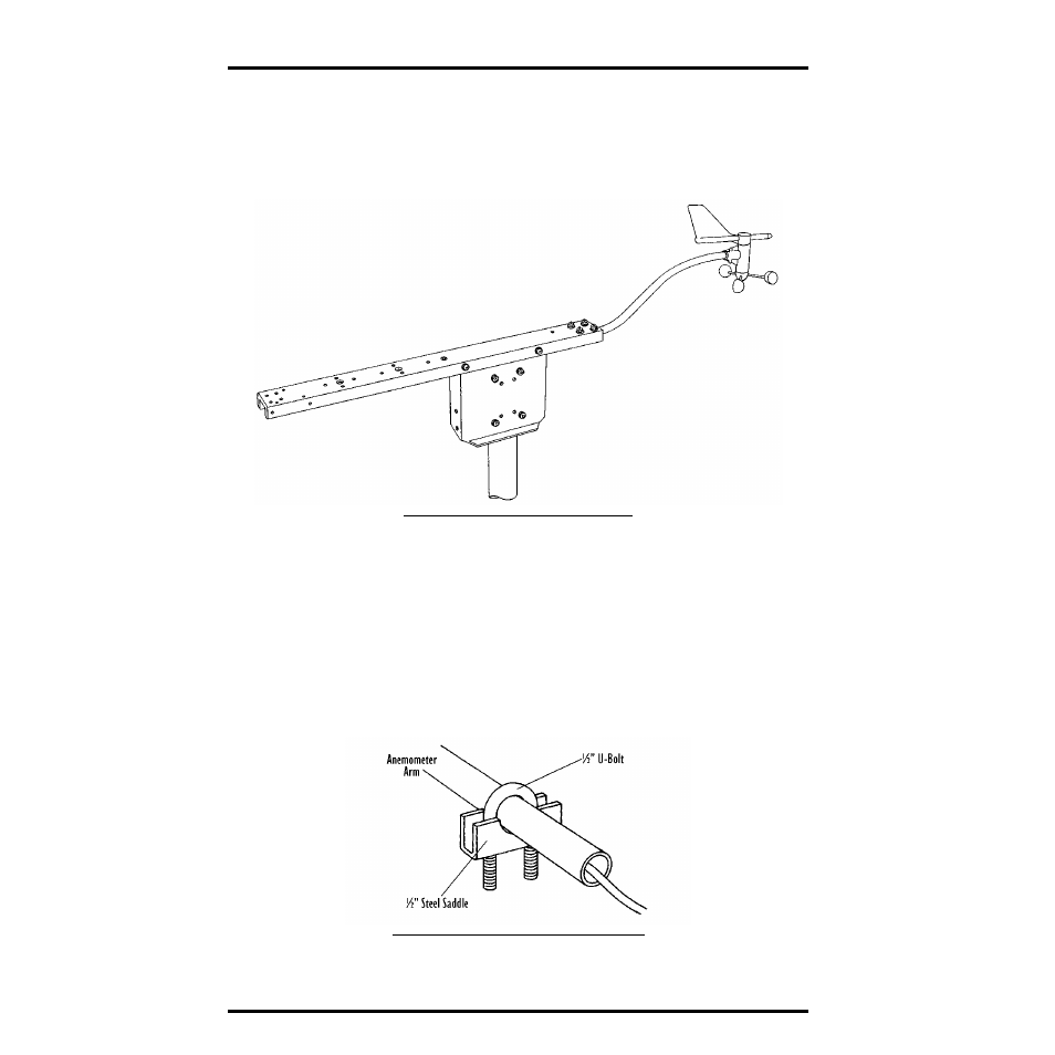 DAVIS Sensor Mounting Arm for GroWeather, EnviroMonitor, Weather Monitor & Wizard User Manual | Page 6 / 16