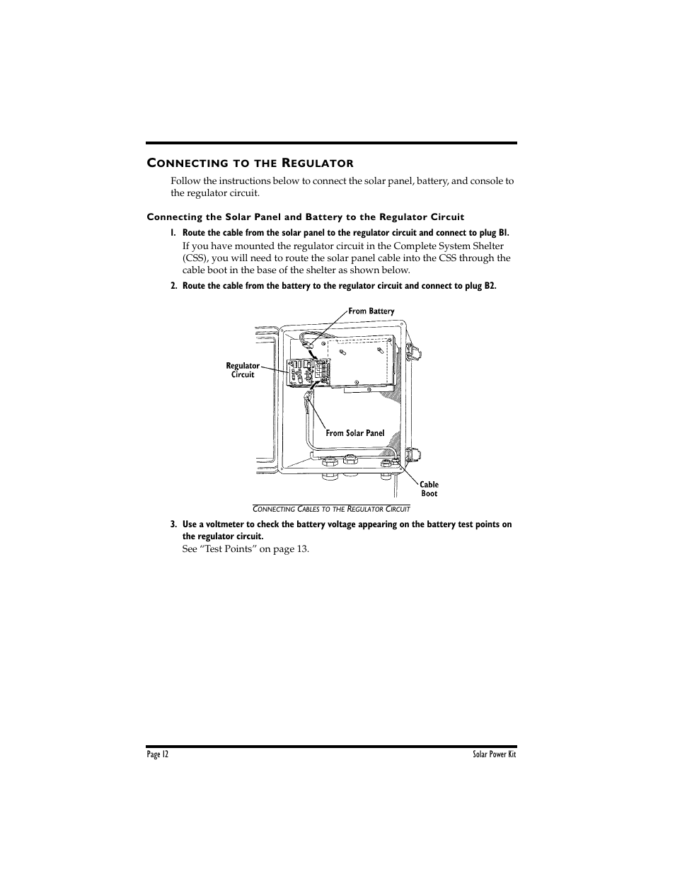 DAVIS Solar Power Kit for Non-Vantage Pro Stations User Manual | Page 12 / 16