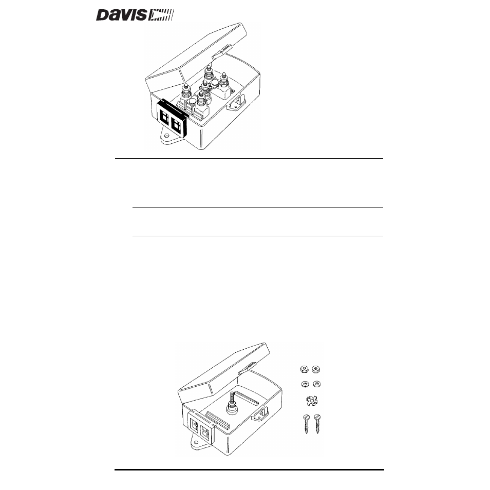 DAVIS Surge Protector Shelter - Small User Manual | 4 pages