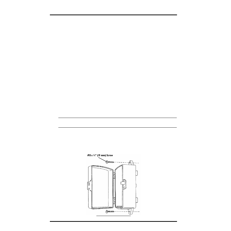 Tools and materials needed for installation, Mounting the small surge protector shelter | DAVIS Surge Protector Shelter - Small User Manual | Page 2 / 4