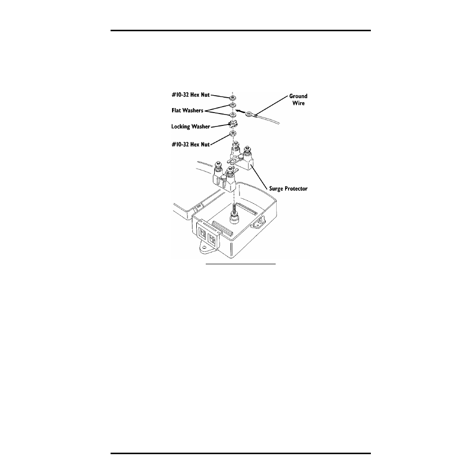 Attaching the surge protector(s), Attaching wires to surge protectors | DAVIS Surge Protector Shelter - Small User Manual | Page 3 / 4