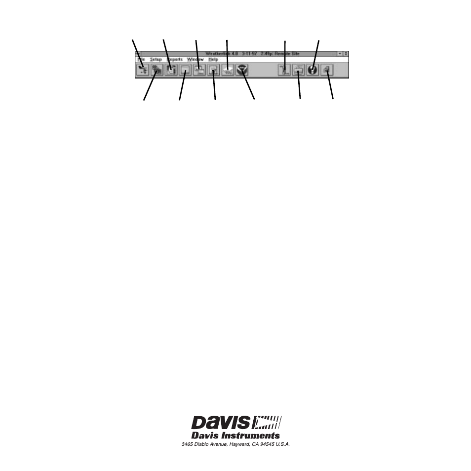 Oolbar, Cons | DAVIS WeatherLink for Windows 4.0 User Manual | Page 116 / 116