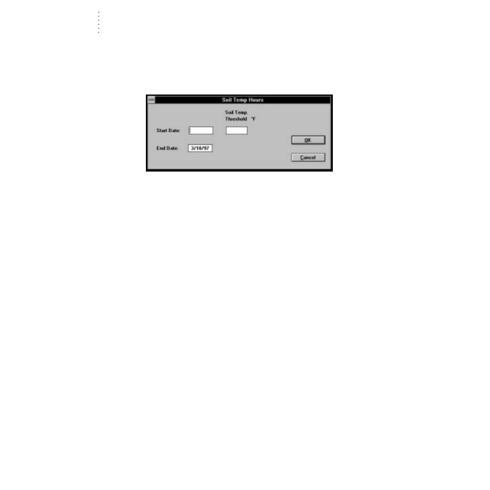 Soil temp. hours | DAVIS WeatherLink for Windows 4.0 User Manual | Page 57 / 116