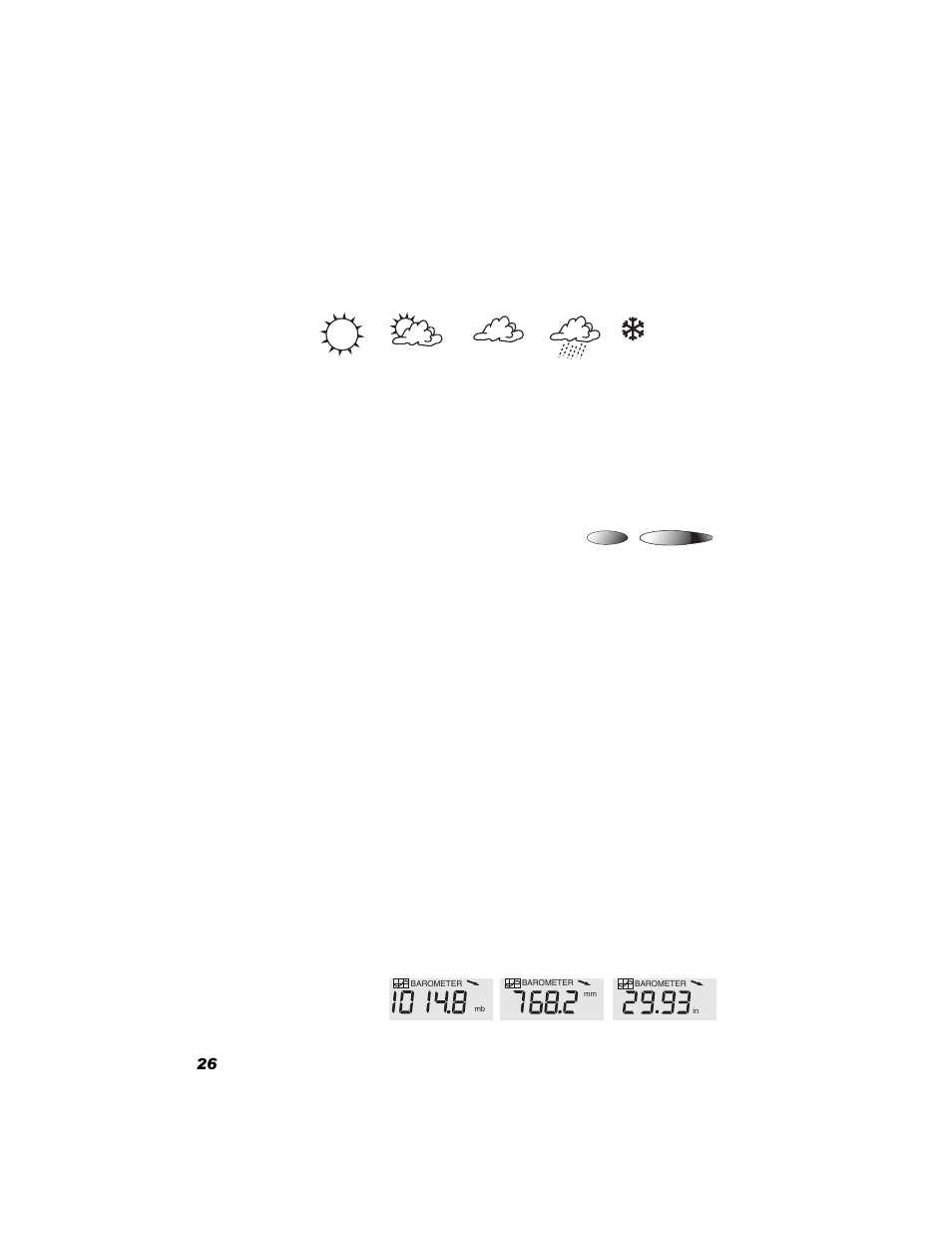 Displaying time & date or sunrise & sunset, Selecting units of measure | DAVIS Vantage Pro Console User Manual | Page 30 / 60