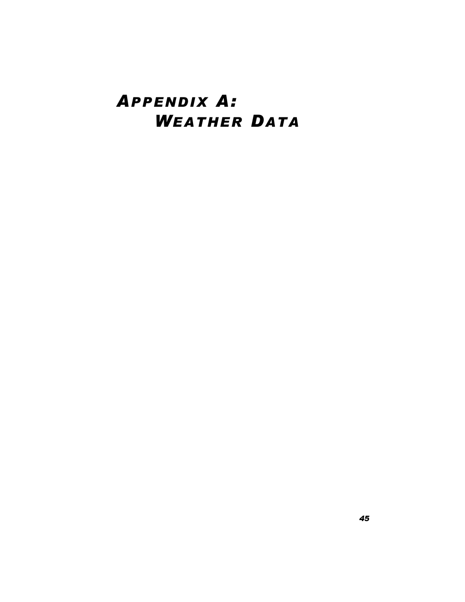 Appendix a: weather data, Wind, Temperature | Apparent temperatures, Wind chill, Heat index, Wind temperature apparent temperatures, Wind chill heat index | DAVIS Vantage Pro Console User Manual | Page 49 / 60