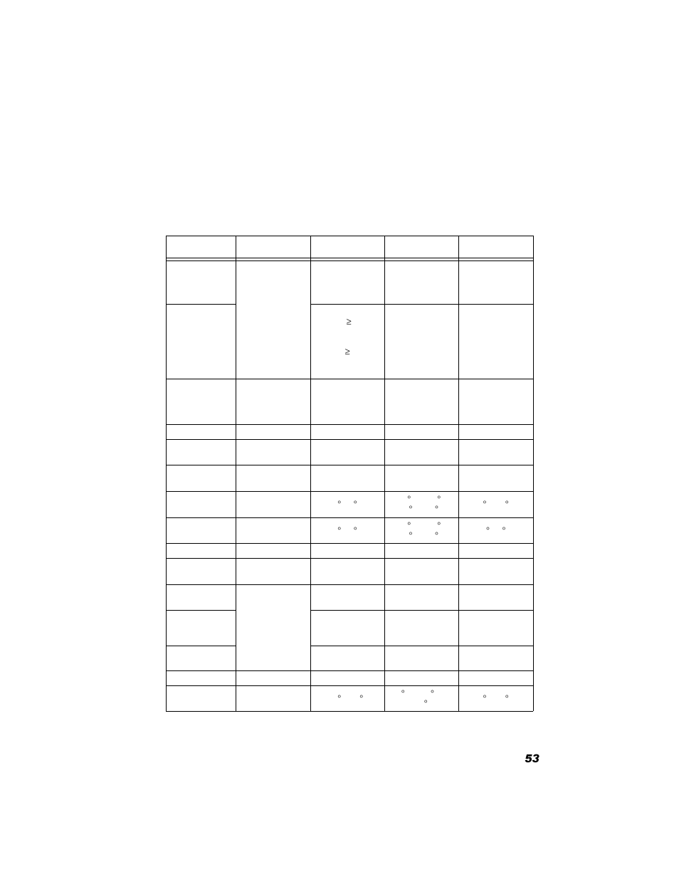 Weather data specifications | DAVIS Vantage Pro Console User Manual | Page 57 / 60