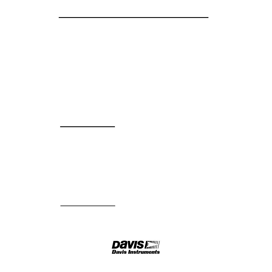 DAVIS Vantage Pro ISS Fan-Aspirated Add. 2003 & earlier User Manual | Page 12 / 12