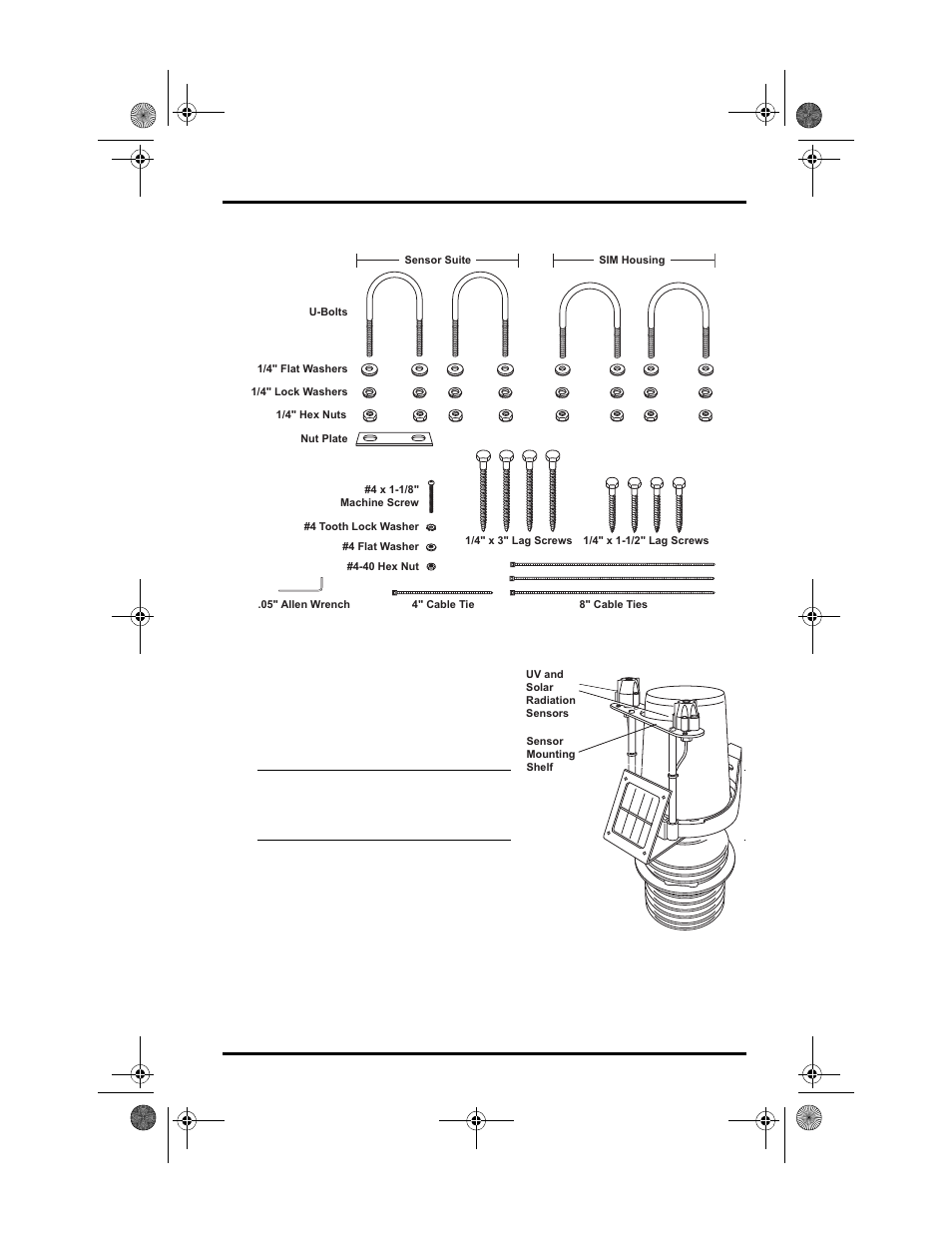 Additional components on vantage pro plus | DAVIS Vantage Pro ISS Fan-Aspirated Add., 2003 & later User Manual | Page 3 / 16