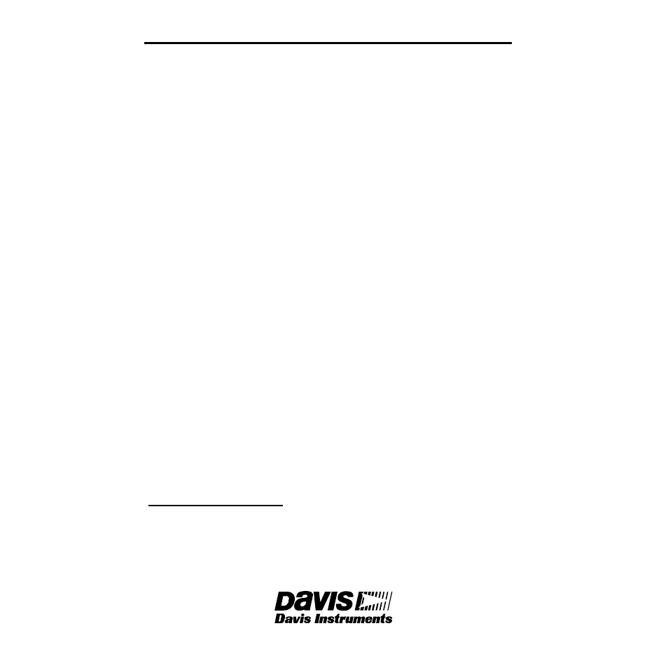 Fcc part 15 class b registration warning, Fcc p, 15 c | DAVIS Vantage Pro ISS, 2002 & earlier User Manual | Page 32 / 32