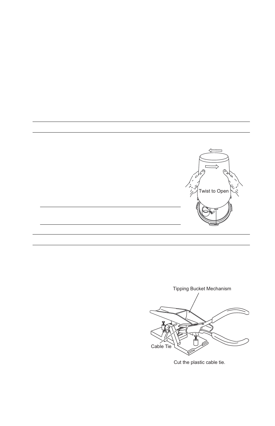Prepare the rain collector | DAVIS Vantage Pro ISS, 2003 & later User Manual | Page 10 / 24