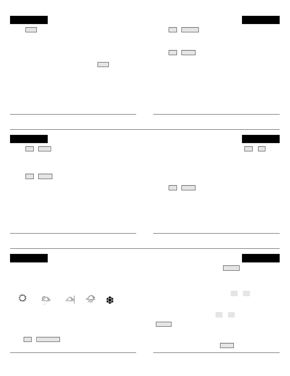 DAVIS Vantage Pro Quick Reference Guide User Manual | Page 3 / 6