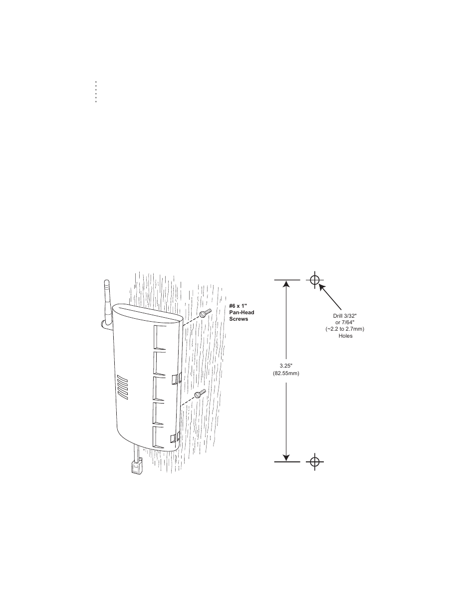 Mounting the envoy | DAVIS Weather Envoy (6314, 6314C) User Manual | Page 10 / 40