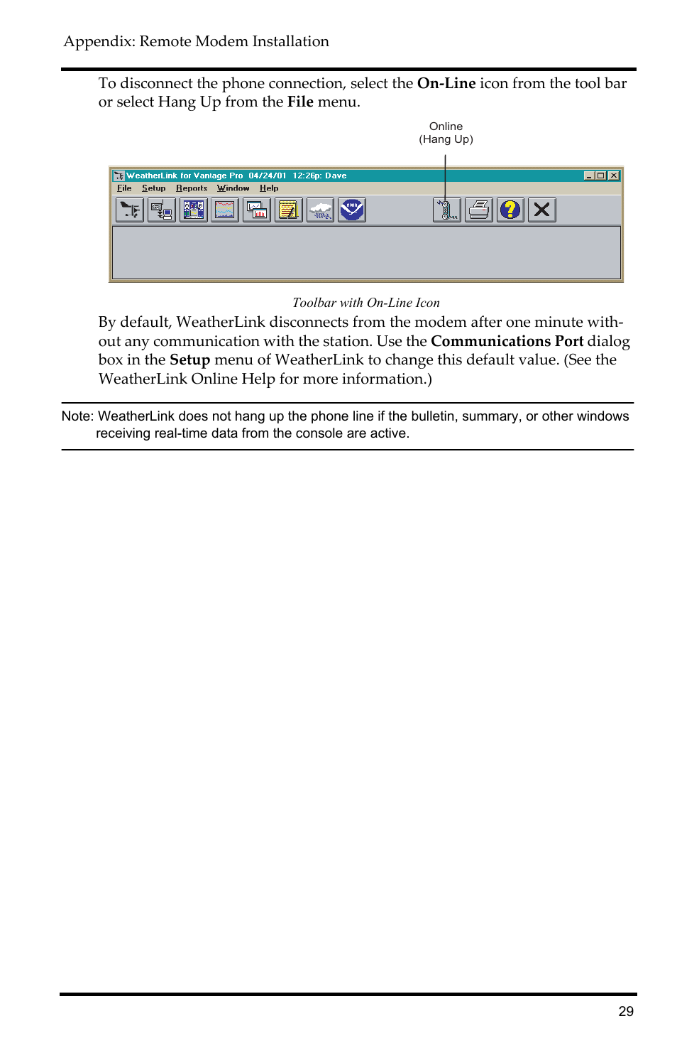 DAVIS WeatherLink Getting Started Guide: Vantage Stations User Manual | Page 31 / 32