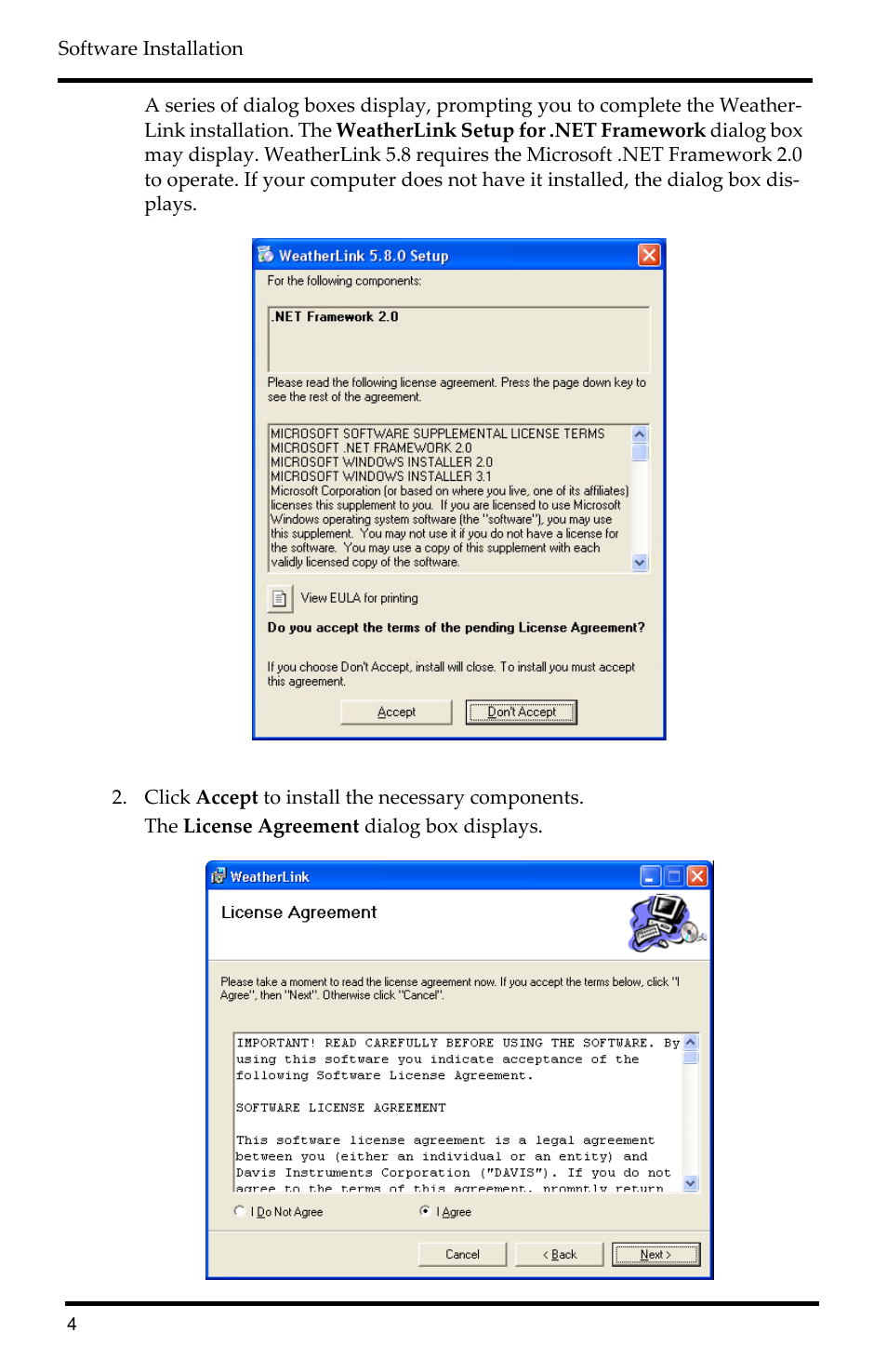 DAVIS WeatherLink Getting Started Guide: Vantage Stations User Manual | Page 6 / 32