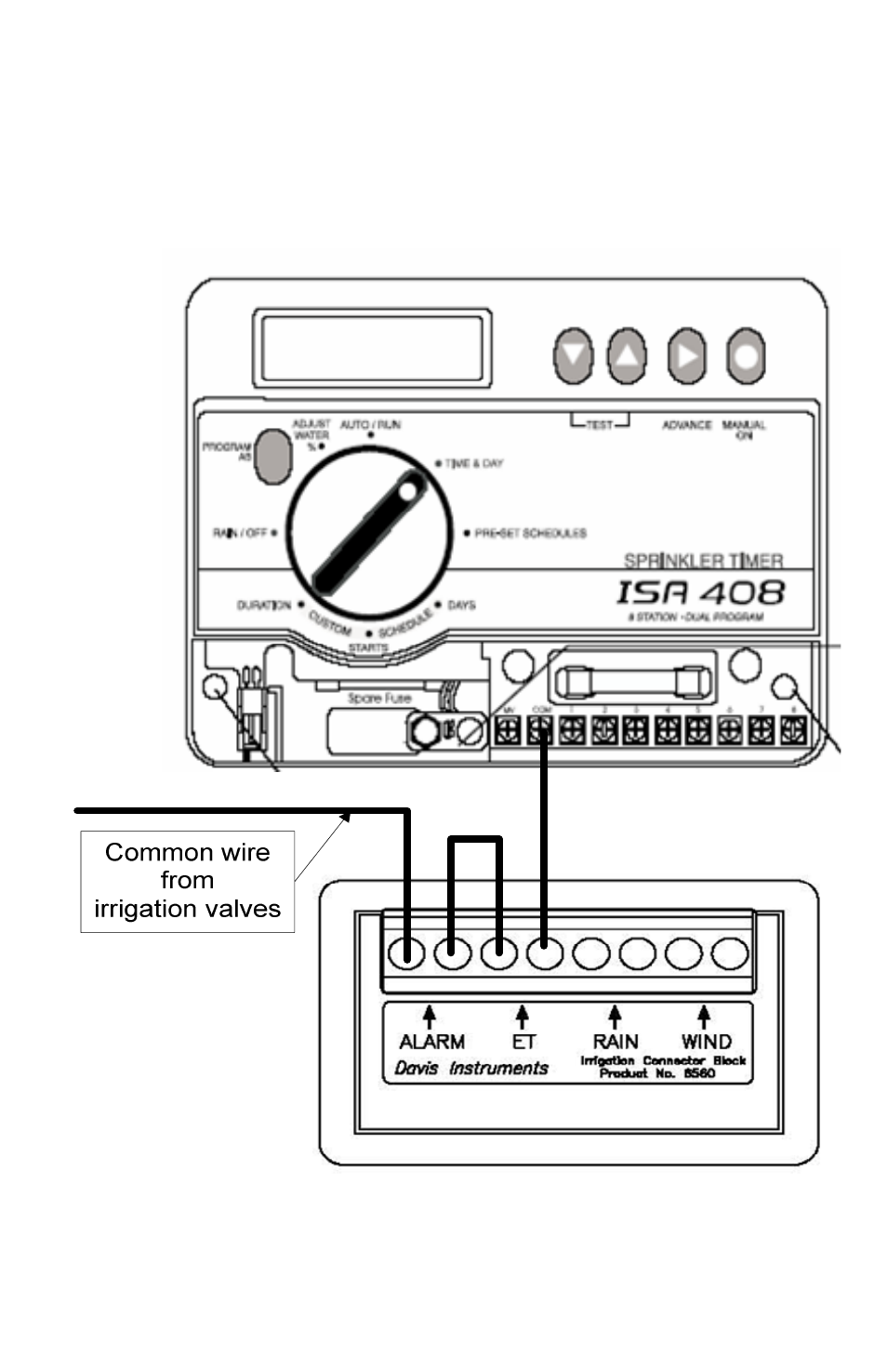 DAVIS WeatherLink Irrigation Add. User Manual | Page 12 / 16