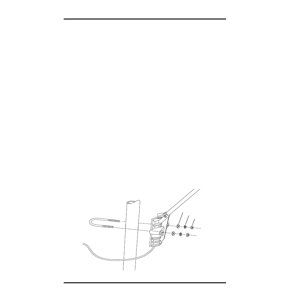 Testing transmission from proposed location, Mounting the anemometer transmitter, Mounting anemometer on a pole | DAVIS Anemometer Transmitter Kit Installation User Manual | Page 10 / 16
