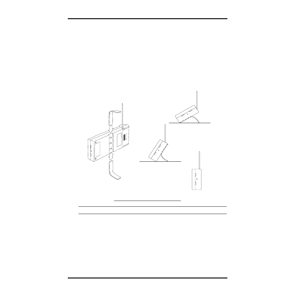 Mounting the weather echo and weather echo plus, To sit on a horizontal surface, To change the screen contrast | DAVIS Weather Echo/Echo Plus (7602, 7603) User Manual | Page 5 / 24