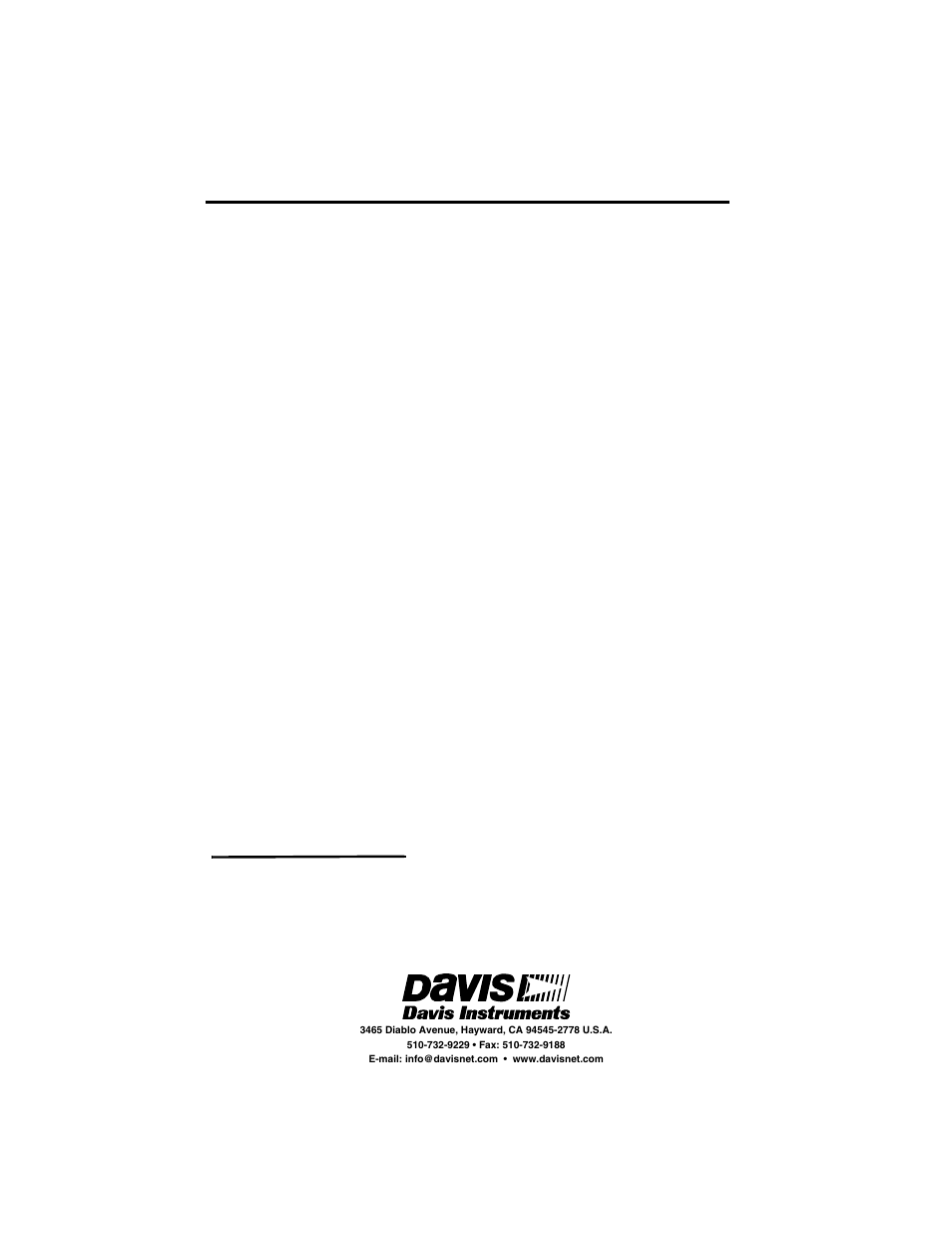 DAVIS Wireless Temp/Hum Station, 2003 & newer User Manual | Page 12 / 12