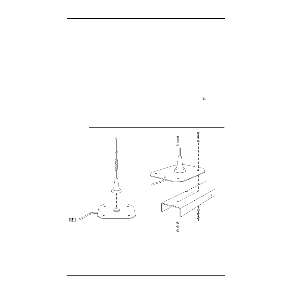 Installation, Installing antenna | DAVIS Cellular Telephone Antenna Kit User Manual | Page 11 / 28