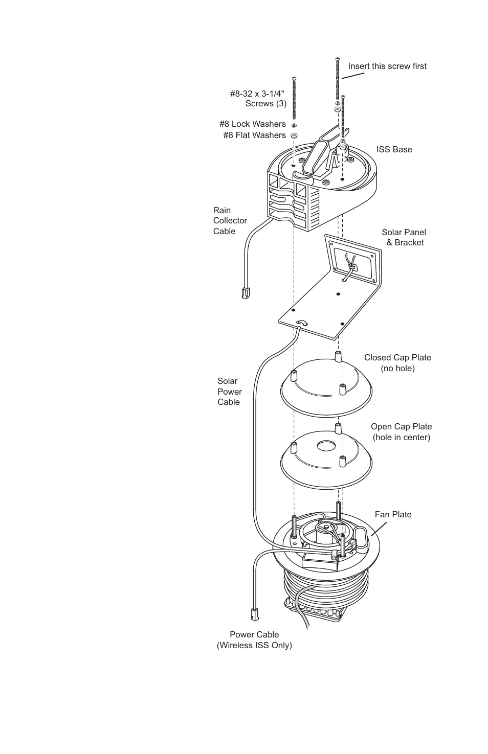 DAVIS Vantage Pro/Pro Plus: Daytime Fan Asp. Radiation Shield Kit User Manual | Page 12 / 16