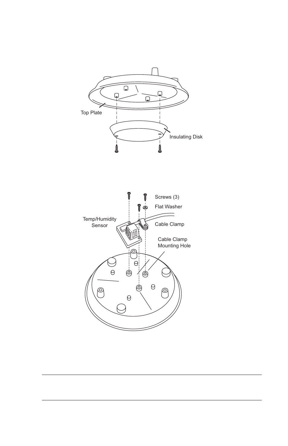 Assemble the lower section | DAVIS Vantage Pro/Pro Plus: Daytime Fan Asp. Radiation Shield Kit User Manual | Page 6 / 16