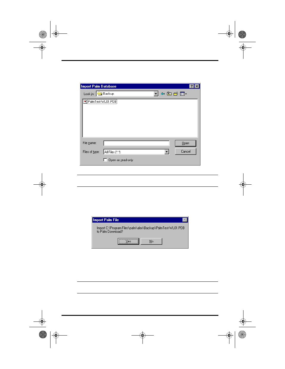 DAVIS WeatherLink Palm Downloader User Manual | Page 6 / 8