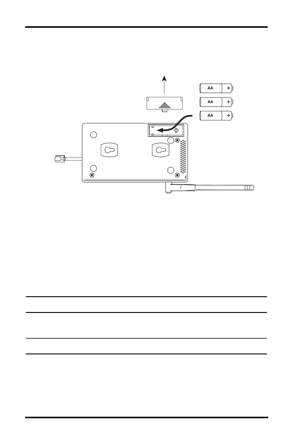 Install the batteries, Optional: connecting ac power | DAVIS Weather Envoy (6316, 6316C) User Manual | Page 7 / 32