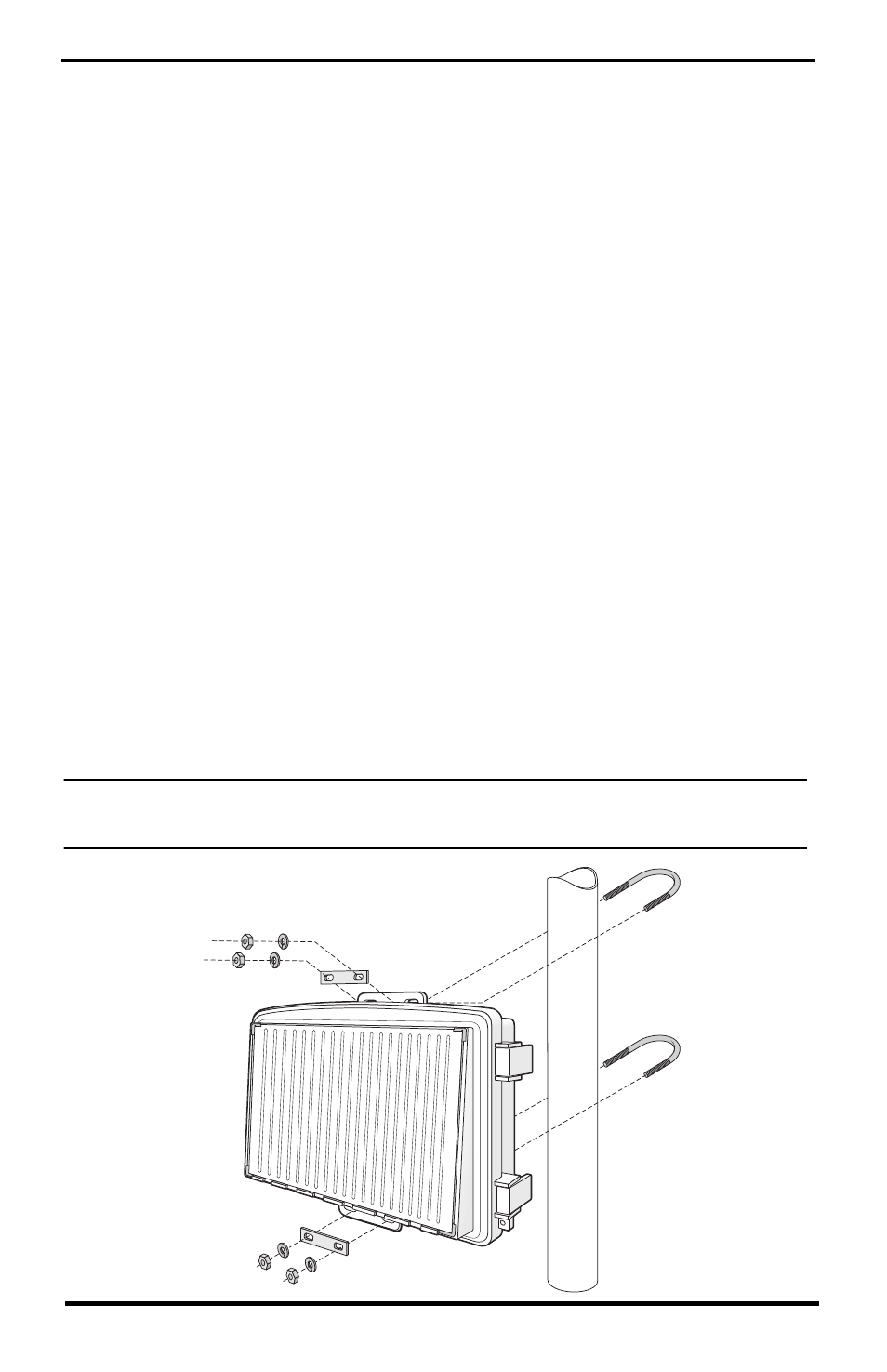 Mounting the universal shelter, Mounting on a pole | DAVIS Universal Shelter (6618) User Manual | Page 5 / 7