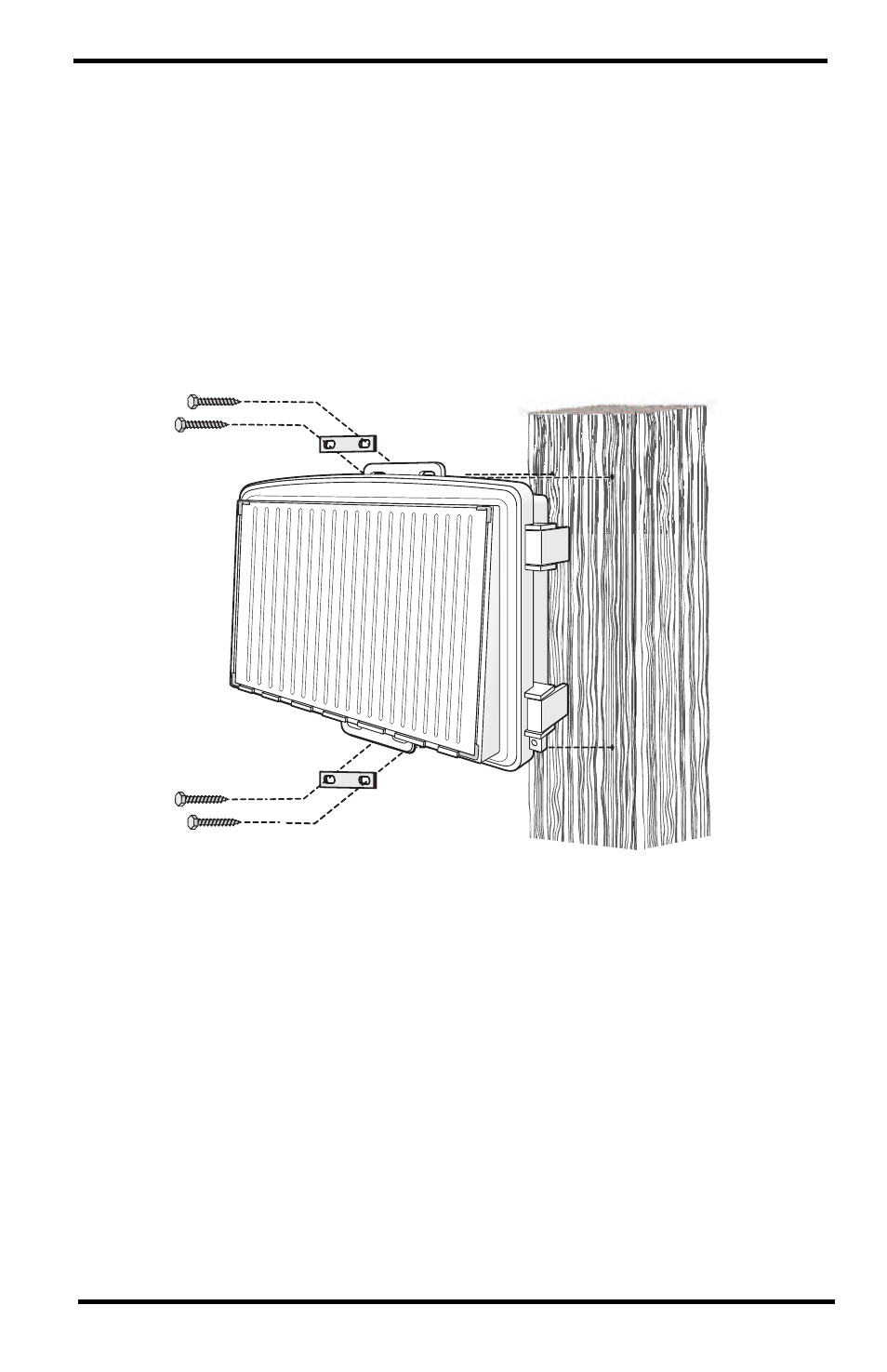 Mounting on a post or flat surface | DAVIS Universal Shelter (6618) User Manual | Page 6 / 7