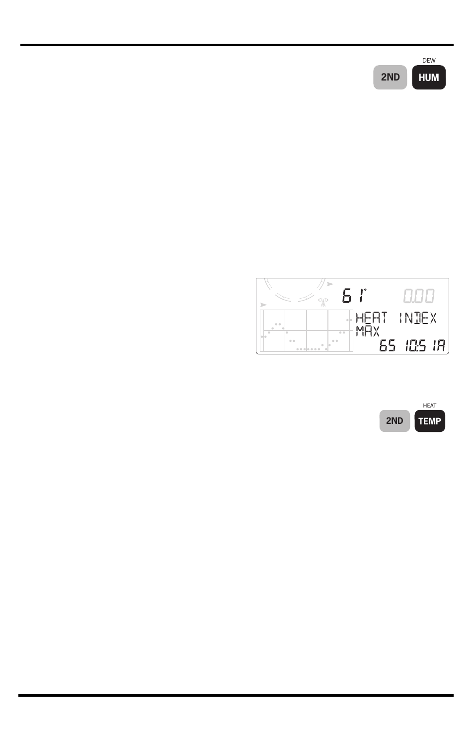 Heat index | DAVIS Vantage Vue Wireless Console Manual User Manual | Page 27 / 56
