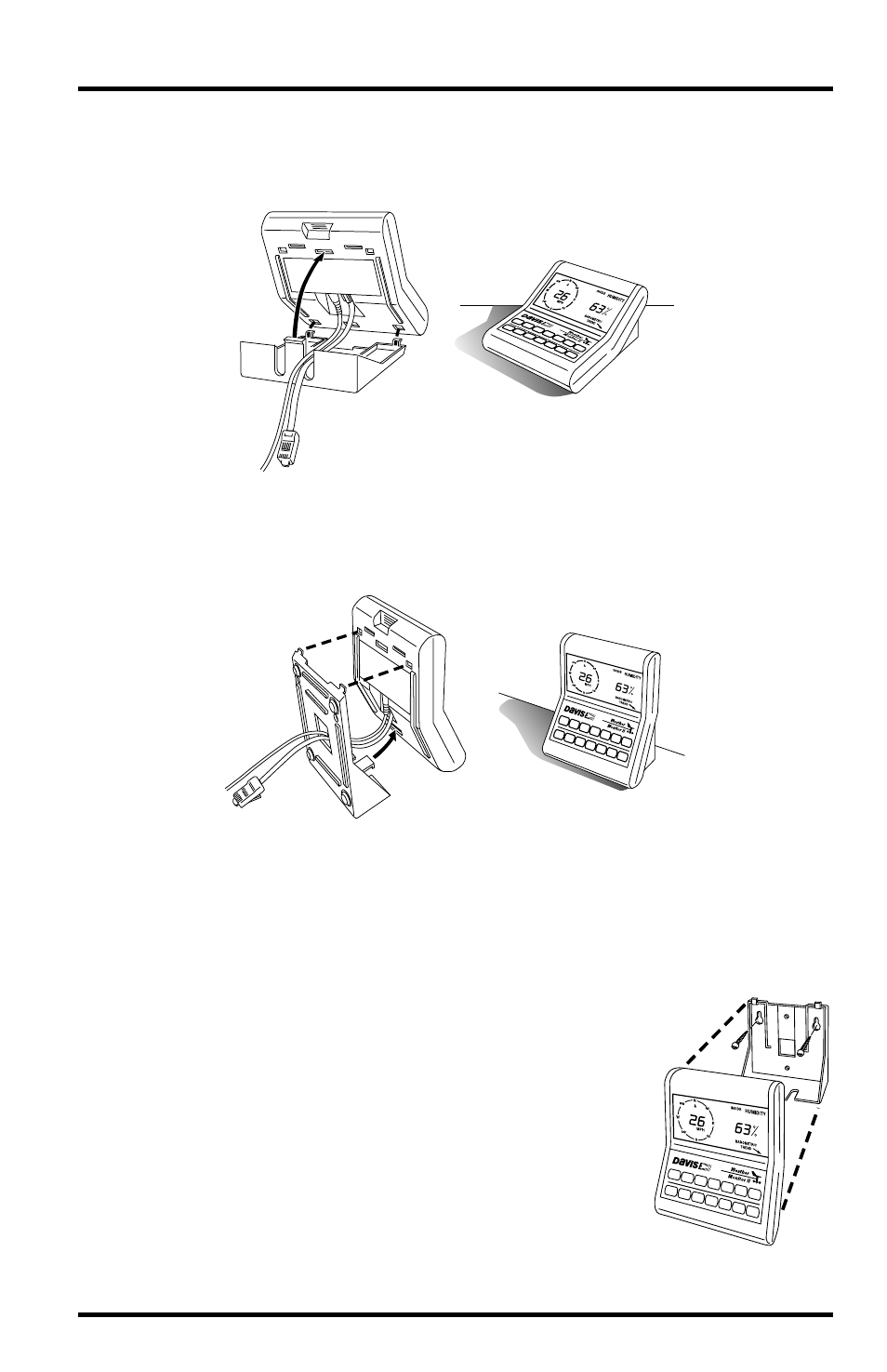 DAVIS Weather Monitor II (7440, 7440CS) User Manual | Page 19 / 48